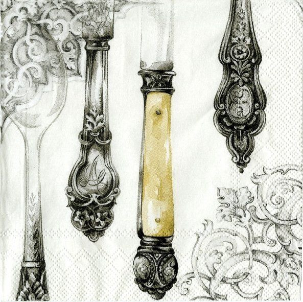 L Serviette Cutlery