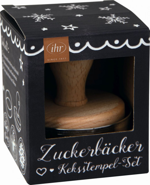 Zuckerbäcker black Keksstempel Set