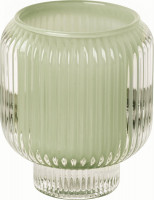 Kerzenhalter Glas 8,5cm green