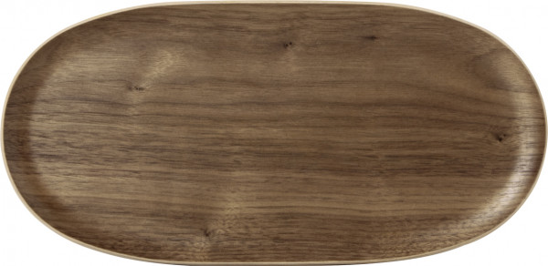 Tablett/Teller oval Holz