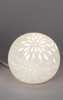 Lampe Kugel 16cm Aurea-Blume