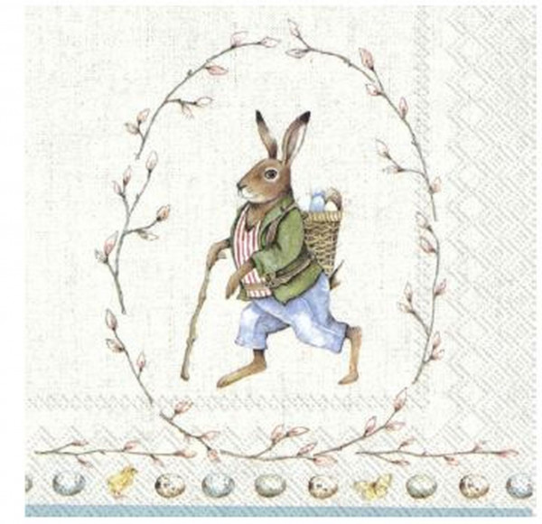 L Serviette Edward Rabbit