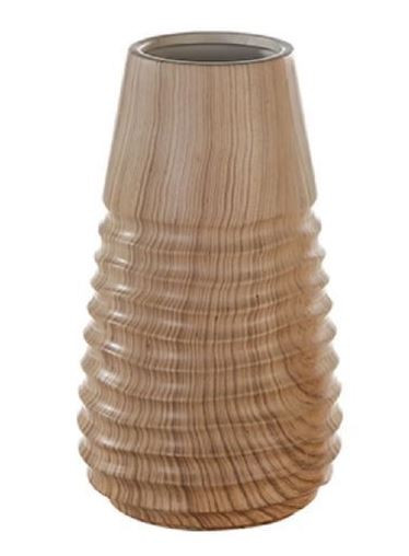 Vase Natural naturholzfarbend H=29cm